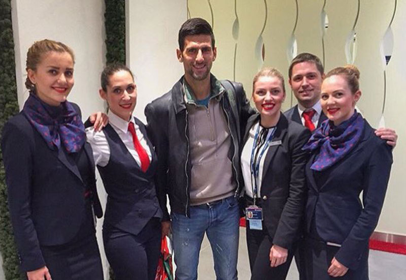 Ђоковић окончао кратак боравак у Србији: Следећи је Дубаи