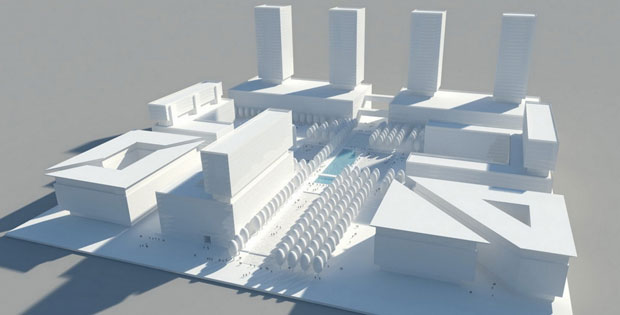 И куле и насеље ничу у Блоку 26