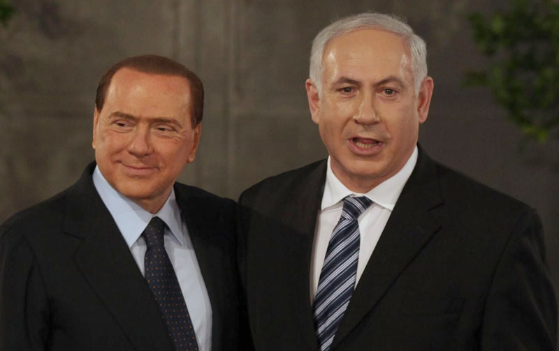 Нетањаху молио Берлусконија да му помогне код Обаме
