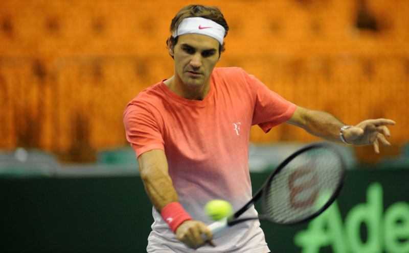 Федерер почео да тренира