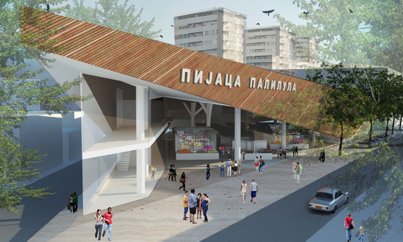 Под кровом пијаца маркет и ресторан