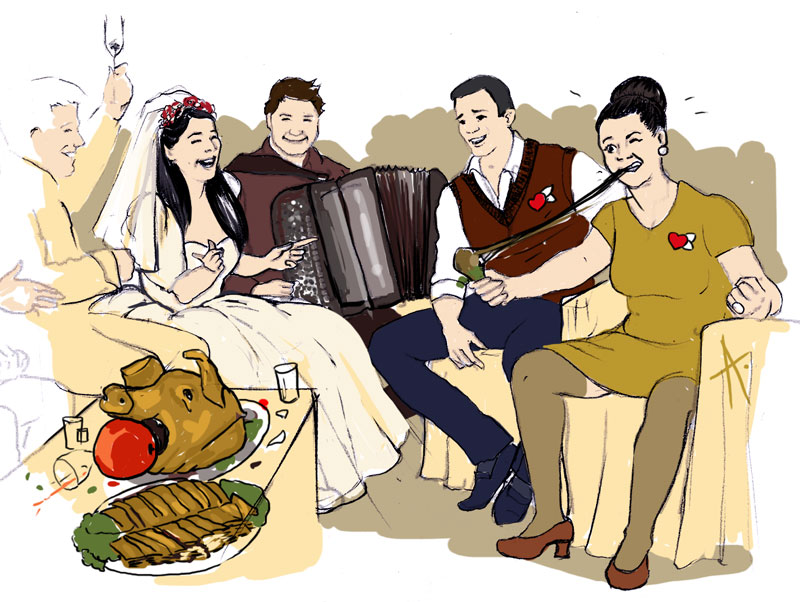 Младини родитељи тужили прију, пријатеља и њихове госте због много поједеног печења, сарми и торти