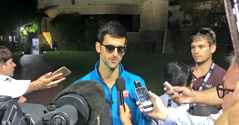 Ђоковић предао меч Лопезу: Проблем са оком ће нестати, очекују ме важни мечеви у Дејвис купу