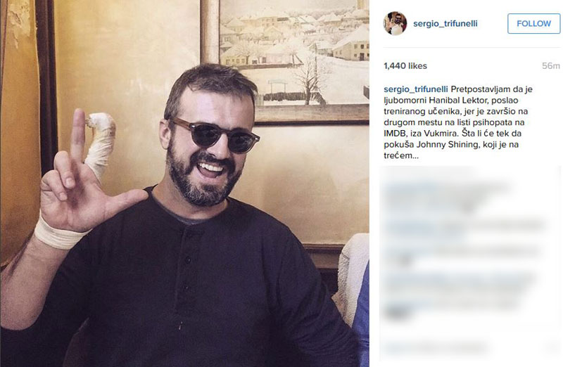 Сергеј Трифуновић о нападу: Напао ме је човек из чиста мира