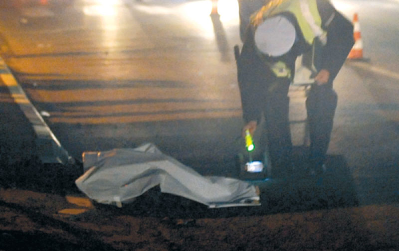 Прегазио пешака на аутопуту Београд-Ниш