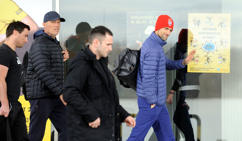 Новак већ тренира у теретани