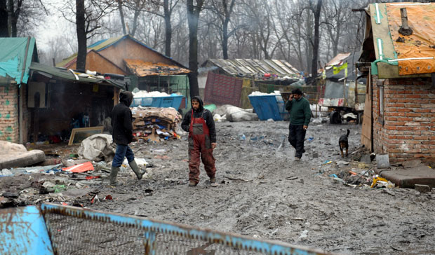 Руше картон сити на Падини