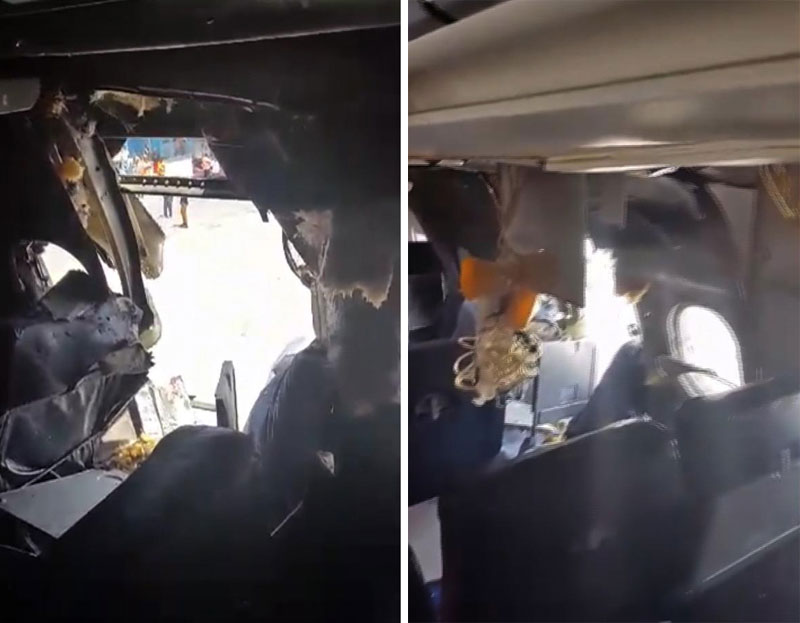 Једна особа нестала после експлозије у авиону