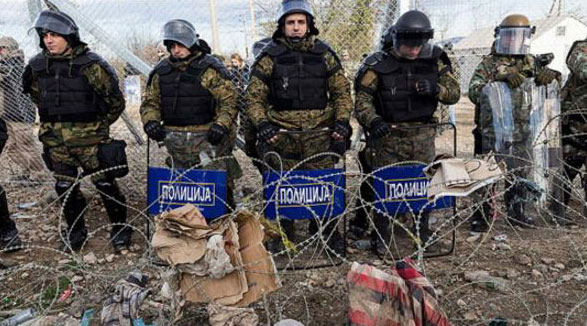 Европски избеглички филтер код Ђевђелије