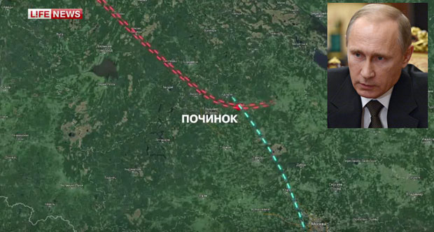 Умало судар ловаца Су-27 и авиона који превози Владимира Путина, МО демантује да је било опасности