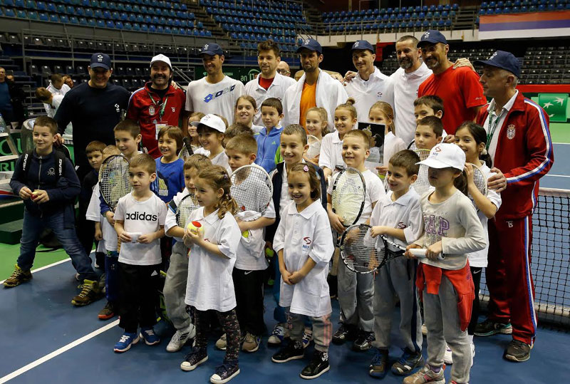 Новак: Тачно је да сам организовао долазак деце са Косова на мечеве Дејвис купа