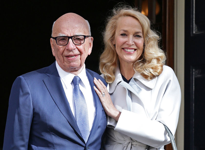 Венчали се Руперт Мардок и Џери Хол