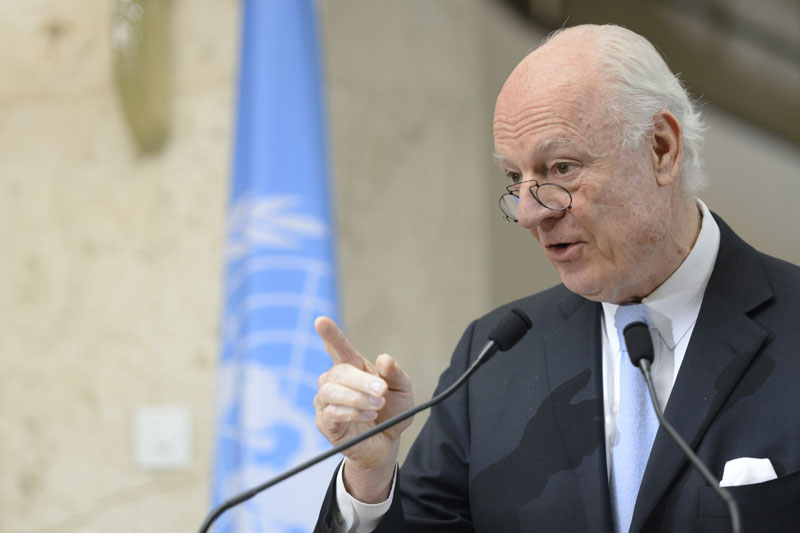 Де Мистура се пита где су САД у решавању сиријског сукоба