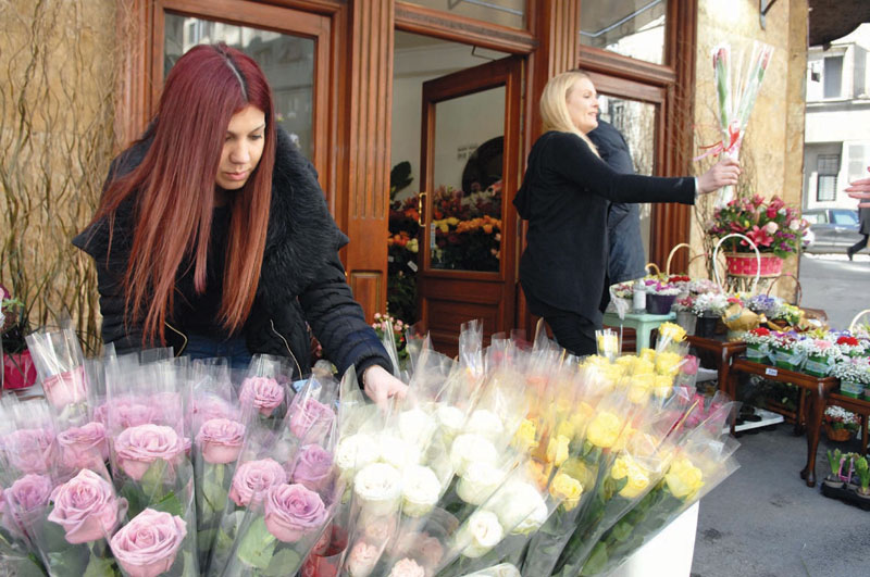 Бизнис са цвећем пукао за 8. март