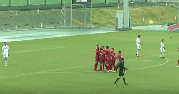 Млада репрезентација Србије убедљива против Јерменије