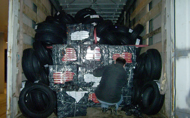 Шверц цигарета чамцем у Румунију