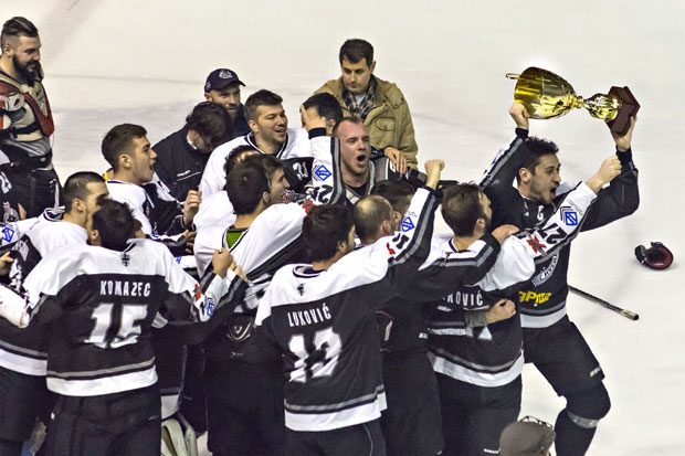 Марко Миловановић водио хокејаше Партизана до 11. узастопне титуле: Слађе није могло