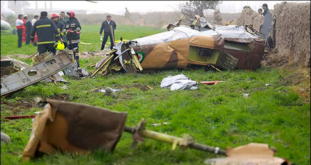 У паду хеликоптера у Ирану 10 мртвих 