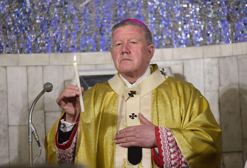 Ускршњи пријем код надбискупа Хочевара