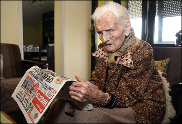 Херцеговка из Зрењанина прославила 101. рођендан: Кафа, лоза, па Новости