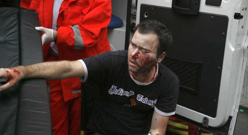 Суђењу Ђорђу Прелићу: Сведок видео отисак стопала на жардињери; Одбрана тврди: Брис Татон бежећи сам скочио