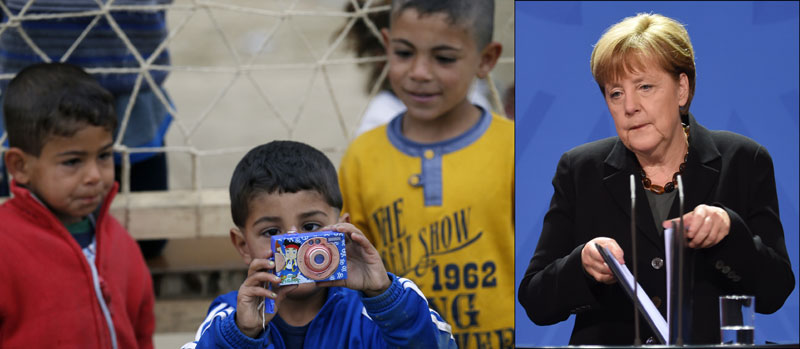 Меркелова заобишла народ