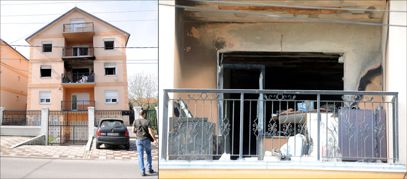 Збринуте четири особе после пожара у Земуну