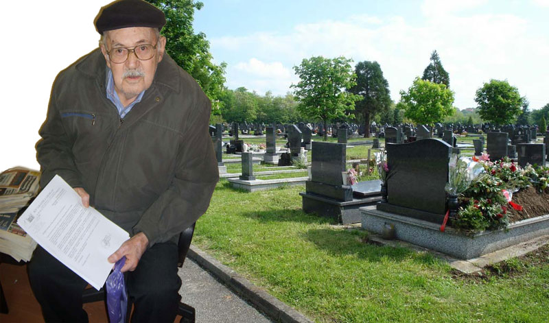 Брука у Крагујевцу: Са гробља нестали споменик и посмртни остаци