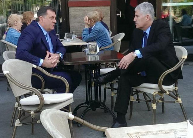 Бањалука: Додик и Чавић уз кафу о ЕУ