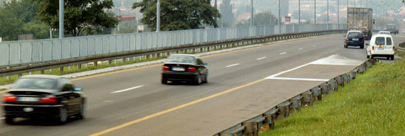 На ауто-путу кроз престоницу: Баријере против буке