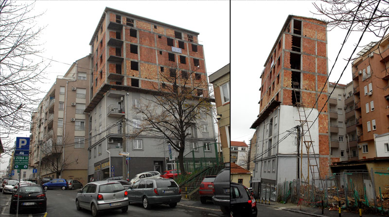 То може само у Србији: На троспратници нелегално надзидао пет спратова и - не стаје!