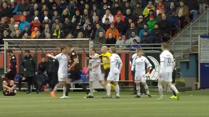 ВИДЕО: Албански фудбалер дивљао на терену