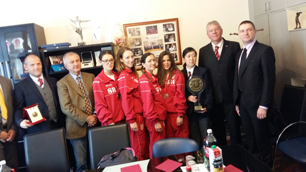 Кендо репрезентација у посети ССС: Поносни на европско сребро