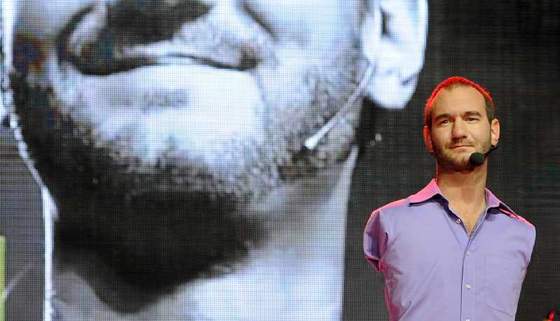 Ник Вујичић: Не могу жену да држим за руку, али могу за срце