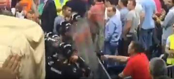 ВИДЕО: Младић који је гађао Теодосића флашом