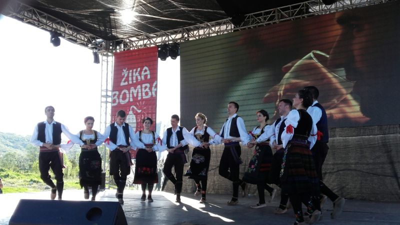 Хармоника запалила Жагубицу
