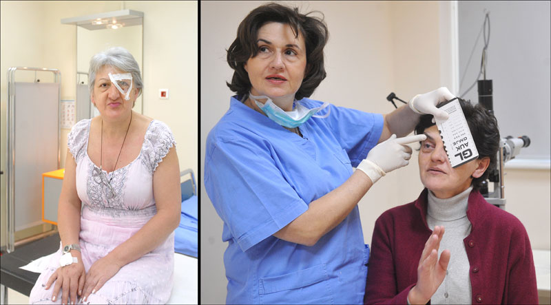 За десет минута поново прогледале