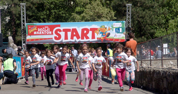 Одржан Дечији маратон у Београдском зоолоском врту