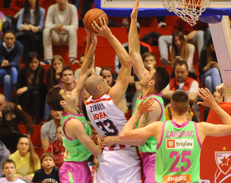 КРАЈ: Црвена звезда - Мега Лекс 93:74