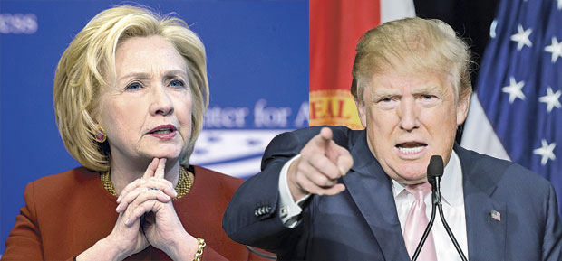 Белци уз Трампа, сви остали уз Клинтонову