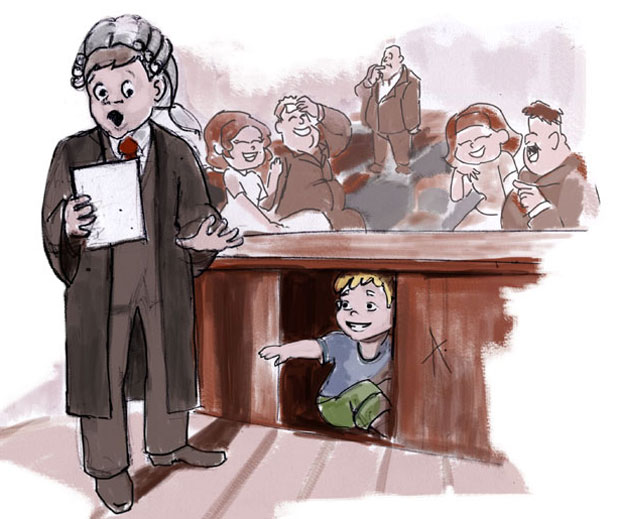 Тата, јесам се добро сакрио?