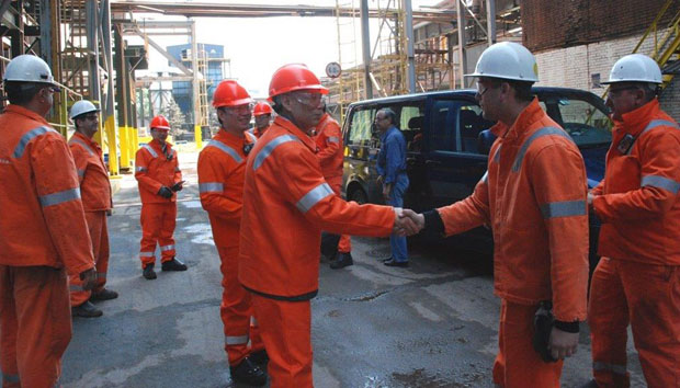 Амбасадор Кине у Железари Смедерево