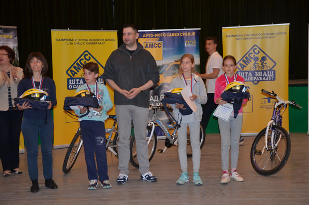 Одржано 47. градско такмичење “Шта знаш о саобраћају“