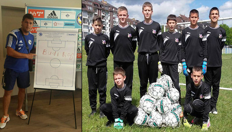 Отац петоро деце оснивач прве академије за голмане у Српској