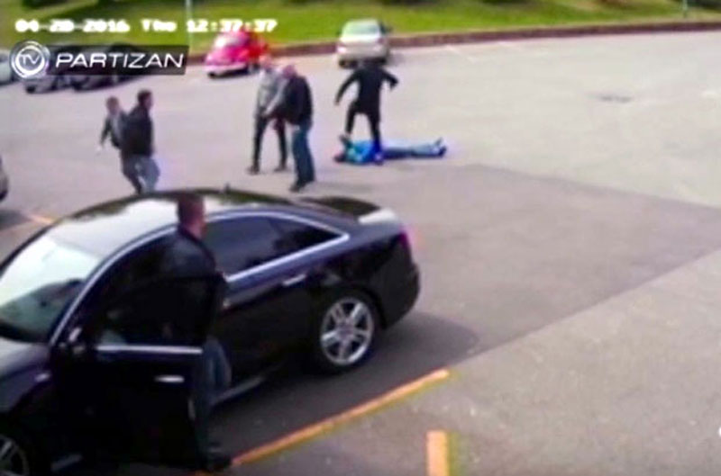 Тројица нападача на Вазуру и његово обезбеђење пред тужиоцем