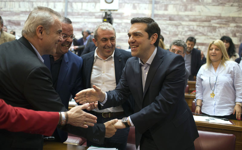 Атина: Резање пензија прошло парламент