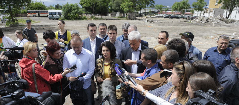 Протест поводом рушења у Савамали: Траже оставке челника полиције