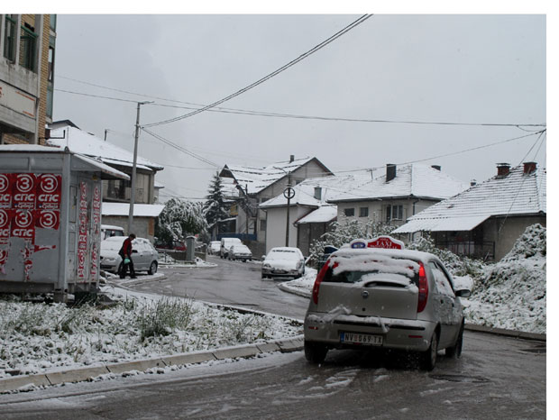 Нова Варош под снегом