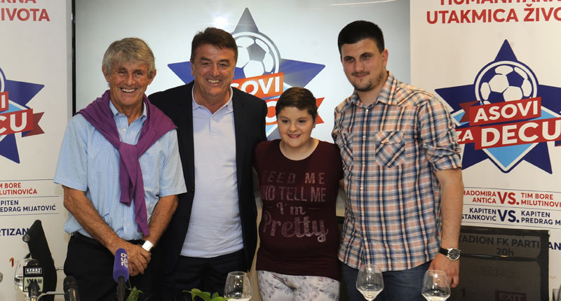 Антић: Утакмица за децу оболелу од рака је најхуманији задатак свих нас 