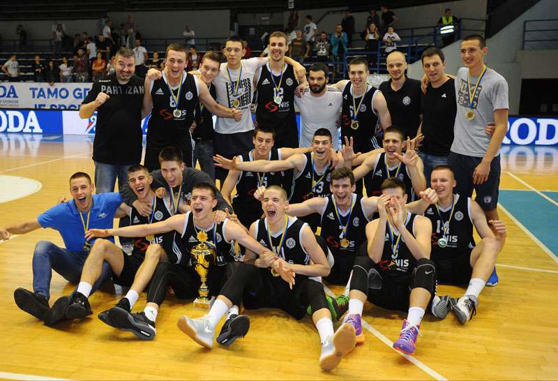 Јуниори Партизана су шампиони